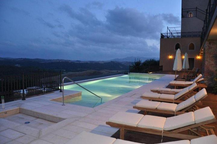 Vicarello Di Volterra Apartman Kültér fotó